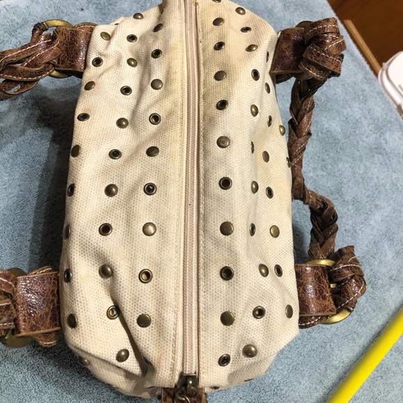 2/20! Red name brand Braided handles w brass hardware & studs. Summer sale! - Picture 3 of 14